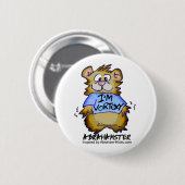 Ik ben Vortexy Ronde Button 5,7 Cm (Voorkant /achterkant)