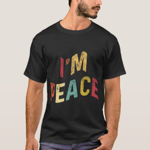 Ik ben vrede - ik kom in vrede grappige paren die t-shirt