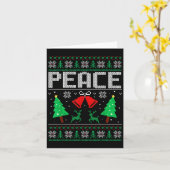 Ik ben vrede - Ik kom in vrede Paar bijpassende le Kaart (Gele Bloem)