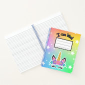 "Ik ben vriendelijk" Notitieboek (Binnen)