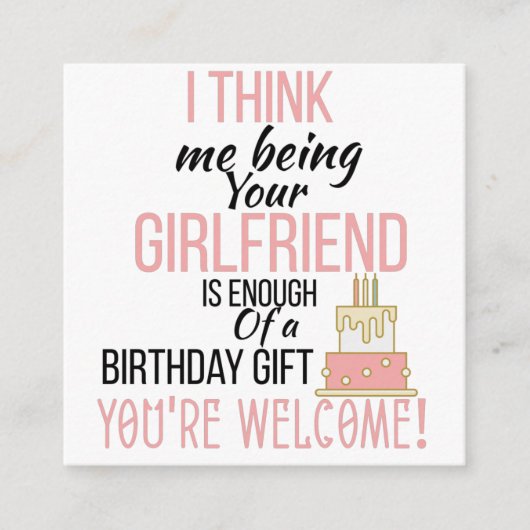 Ik ben vriendin informatiekaartje (Voorkant)