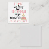 Ik ben vriendin informatiekaartje (Voorkant / Achterkant)