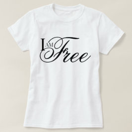Ik ben vrij bevestiging metta gebed T-Shirt