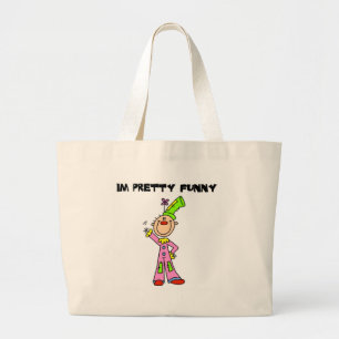 Ik ben vrij grappige T-shirts en cadeaus Grote Tote Bag