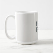 Ik ben vrij koffiemok (Links)