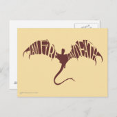 Ik ben vuur ik ben dood - Grafisch Briefkaart (Voorkant / Achterkant)