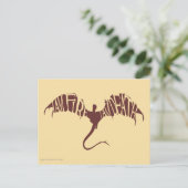 Ik ben vuur ik ben dood - Grafisch Briefkaart (Staand voorkant)