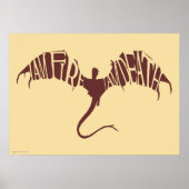 Ik ben vuur ik ben dood - Grafisch Poster (Voorkant)