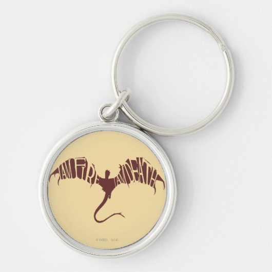 Ik ben vuur ik ben dood - Grafisch Sleutelhanger (Voorkant)