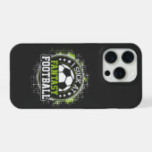 Ik ben waardeloos in Fantasy Football Voetbal iPhone Hoesje (Achterkant horizontaal)