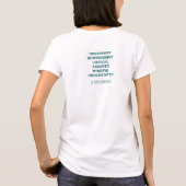Ik ben WAARNEMENDE T-shirt (Achterkant)