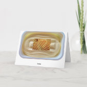 Ik ben waffley sorry schattige grappige verontschu kaart (Achterkant)