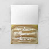 Ik ben waffley sorry schattige grappige verontschu kaart (Binnen)