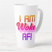 Ik ben wakker AF! Latte Mok (Rechterhoek)