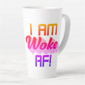 Ik ben wakker AF! Latte Mok (Rechterhoek)