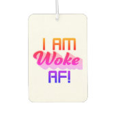 Ik ben wakker AF! Luchtverfrisser (Voorkant)