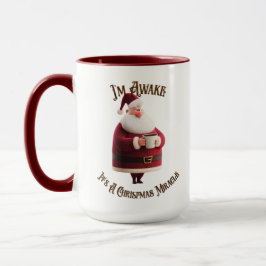 Ik ben wakker, het is een Kerstwonder Mok