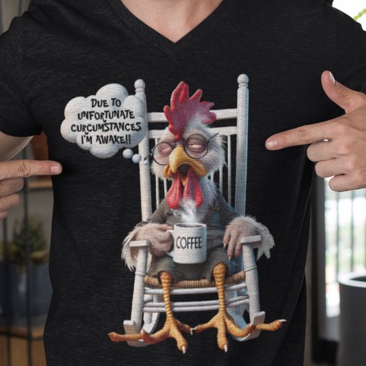 Ik ben wakker! Koffie nodig T-shirt