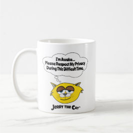 Ik ben wakker, respecteer alsjeblieft mijn privacy koffiemok