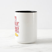 Ik ben Walkin hier. Italiaanse/Amerikaanse Mok (Center)