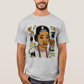 Ik ben wat de cultuur voelt t-shirt (Voorkant)