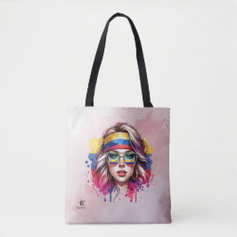 IK BEN, WAT IK BEN!! GEMAAKT DOOR TREAL TOTE BAG