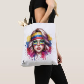 IK BEN, WAT IK BEN!! GEMAAKT DOOR TREAL TOTE BAG (Dichtbij)