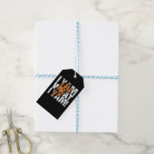 Ik ben wat ik ben grappig citaat cadeaulabel (Met Touw)