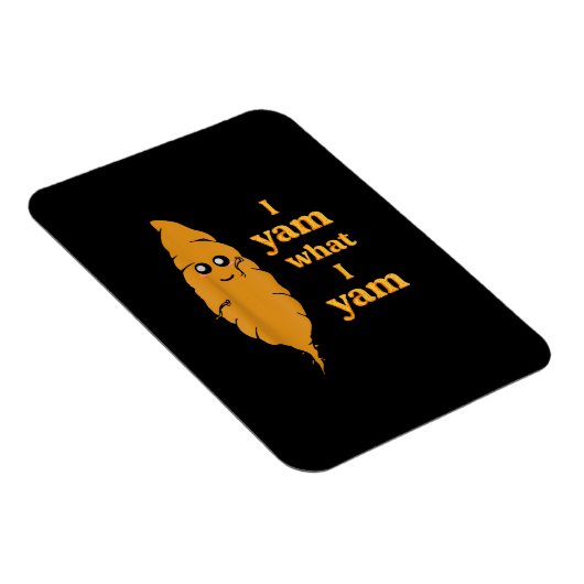 Ik ben wat ik ben grappig magneet (Rechterzijde)