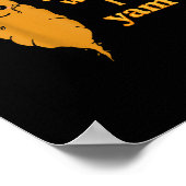 Ik ben wat ik ben grappig poster (Hoek)