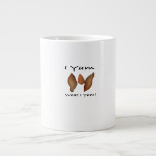 Ik Ben Wat Ik Ben Komische Schattige Karma Lichtvo Grote Koffiekop