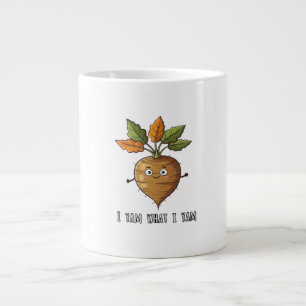 Ik Ben Wat Ik Ben Schattige Gezellige Herfst Warme Grote Koffiekop
