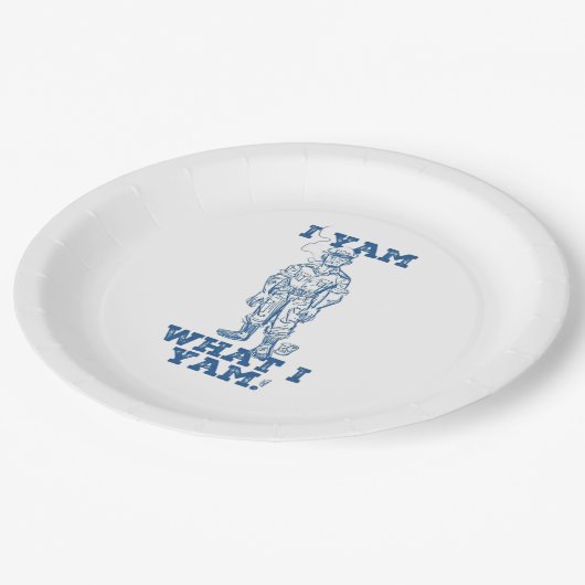 Ik ben wat ik ben. Schetsontwerp Papieren Bordje (Gekanteld)