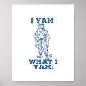 Ik ben wat ik ben. Schetsontwerp Poster (Voorkant)