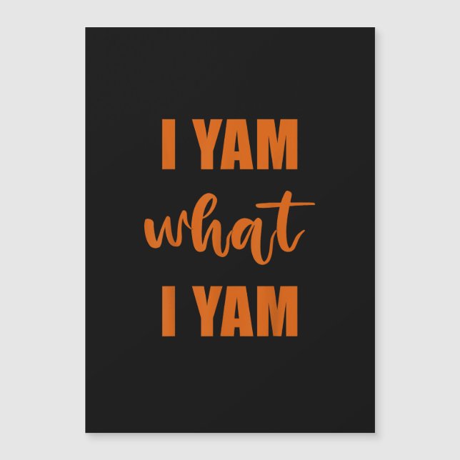 Ik ben wat ik ben Thanksgiving bijpassende top voo (Voorkant)