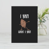 Ik Ben Wat Ik Ben Trendy Basic Feestdagenkaart (Staand voorkant)