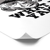 Ik ben wat ik ben Yam Classic meme ontwerp Poster (Hoek)