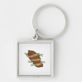 Ik ben wat ik ben Yam Classic Quote Grappig Sleutelhanger (Voorkant)