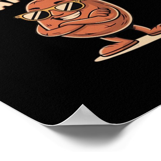 Ik ben wat ik ben Yam Classic Quote Poster (Hoek)