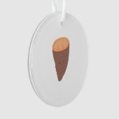 Ik ben wat ik ben Yam Classic Trendy Quote Ornament (voorkant)