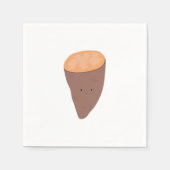 Ik ben wat ik ben Yam Classic Trendy Quote Servet (Voorkant)