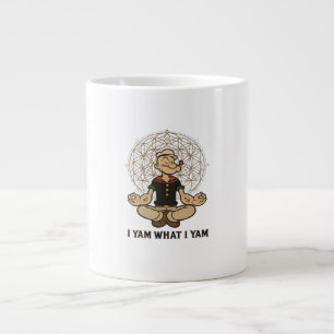Ik ben wat ik ben Yam Meme Quote Grote Koffiekop