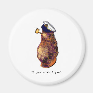 Ik ben wat ik lichtgevend ben magneet