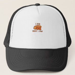 Ik ben wat ik Yam Classic Funny Basic Trucker Pet