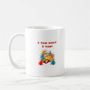Ik ben wat ik Yam Classic Sloth Trendy Koffiemok