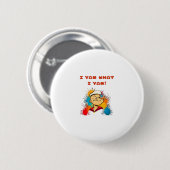Ik ben wat ik Yam Classic Sloth Trendy Ronde Button 5,7 Cm (Voorkant /achterkant)