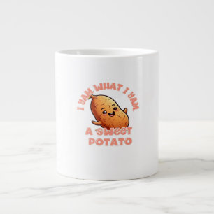 Ik ben wat ik Yam, een zoete aardappel klassieker Grote Koffiekop
