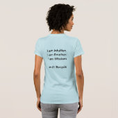 Ik ben water t-shirt (Achterkant volledig)