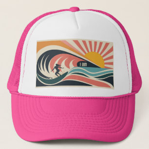 Ik ben Wave Trucker Hat Trucker Pet
