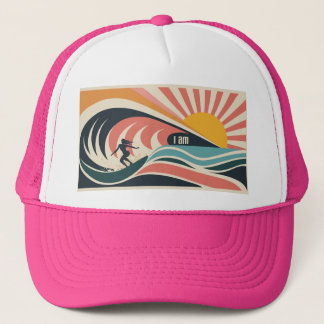 Ik ben Wave Trucker Hat Trucker Pet